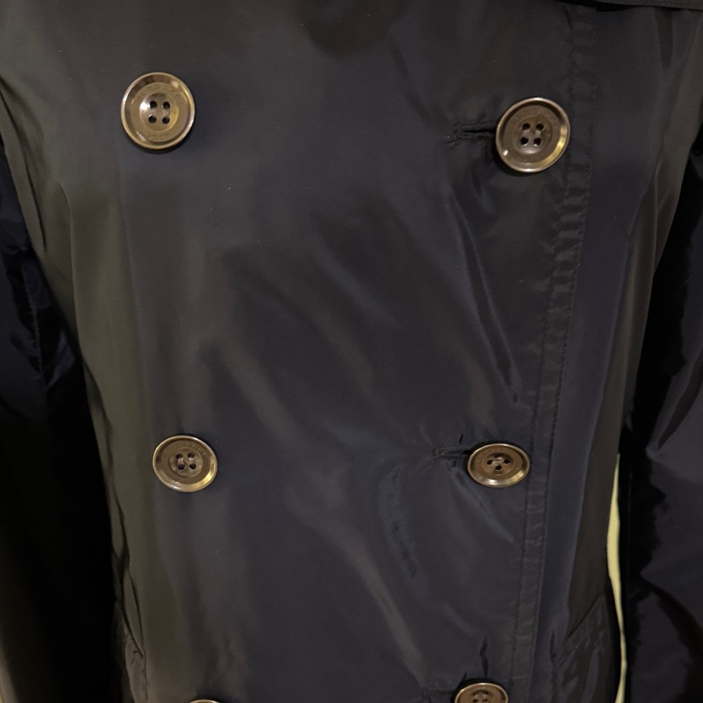 Burberry Brit Navy Double-Breasted Military Jacket - Picture 4 of 11